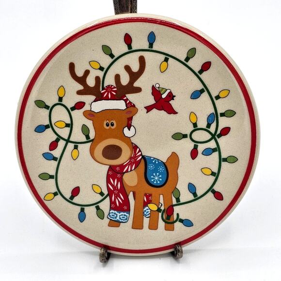 Adorable Temptations Holiday Coasters Snowman-Reindeer-Penguin-Gingerbread Man - Picture 4 of 6
